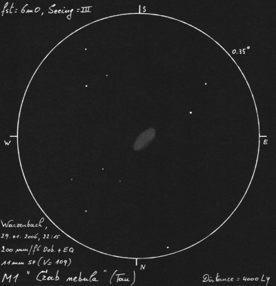 M1 - Crab nebula