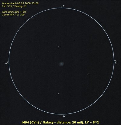 Galaxienjagd - M94