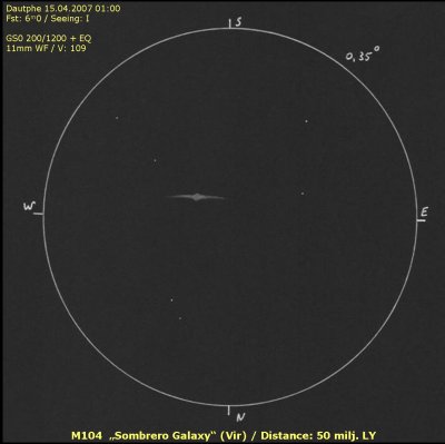 M104 - Sombrero Galaxy