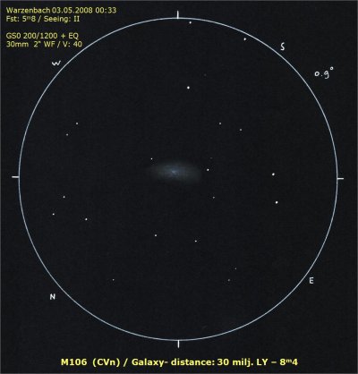 Galaxienjagd - M106
